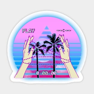 Palm to Palm Sticker